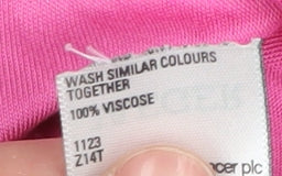 Jaeger Women's Pink Mock Neck Top, Size 10, Viscose