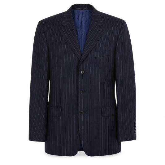Austin Reed Men's Blue Striped Blazer, Size 40R, Business Formal