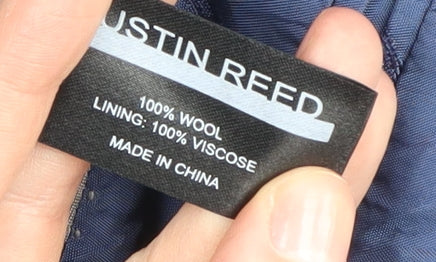 Austin Reed Men's Blue Striped Blazer, Size 40R, Business Formal