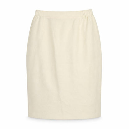 Alexon Women's Ivory Pencil Skirt Size 14, Wool Blend