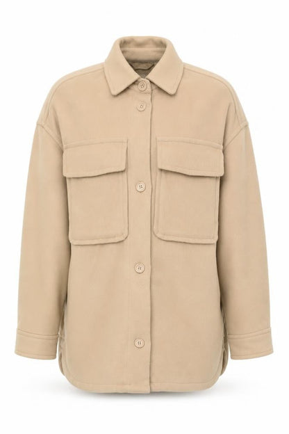Mens UK Size 2XS Abercrombie & Fitch Beige Military Jacket