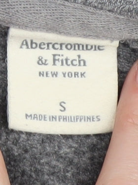 Abercrombie & Fitch Grey Hoodie, Women S, Pullover Style