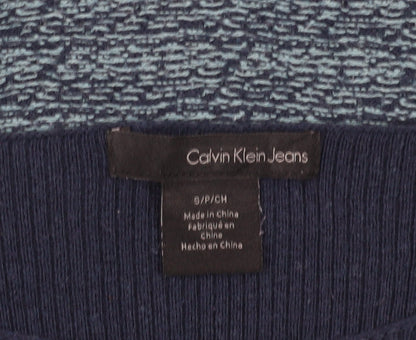 Calvin Klein Jeans Women's Blue Jumper Dress S
