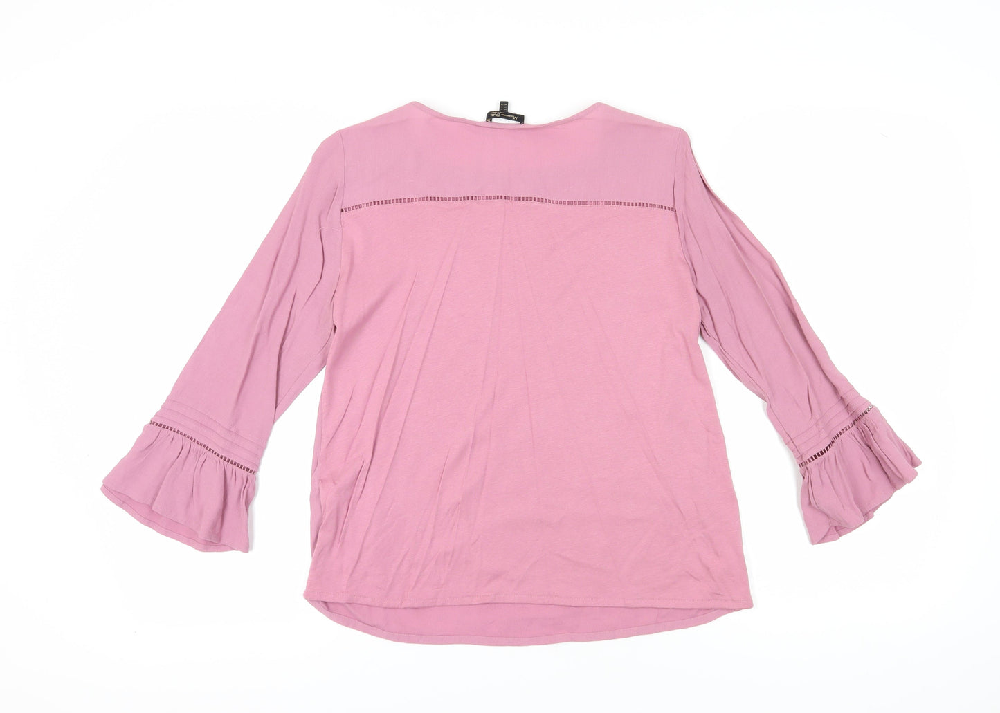 Womens UK Size M Massimo Dutti Pink Tunic Blouse