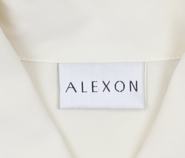 Alexon Women’s Ivory Button-Up Shirt, Size 10