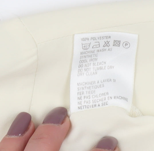 Alexon Women’s Ivory Button-Up Shirt, Size 10