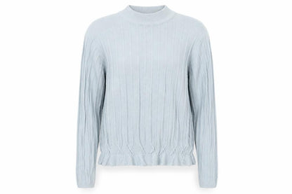 Honor Millburn Women's Blue Cable-Knit Pullover Jumper Size 10-12