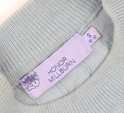 Honor Millburn Women's Blue Cable-Knit Pullover Jumper Size 10-12