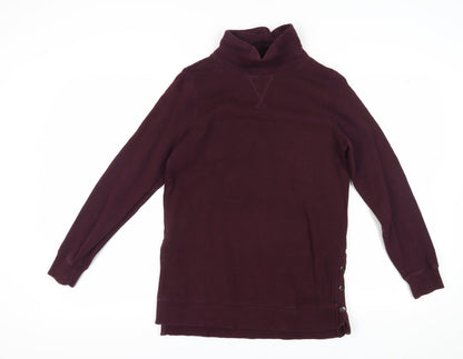 Womens UK Size XS Fatface Red Pullover Sweatshirt