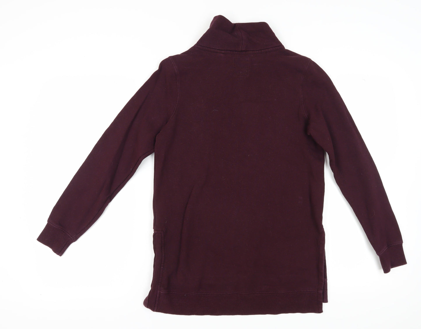 Womens UK Size XS Fatface Red Pullover Sweatshirt