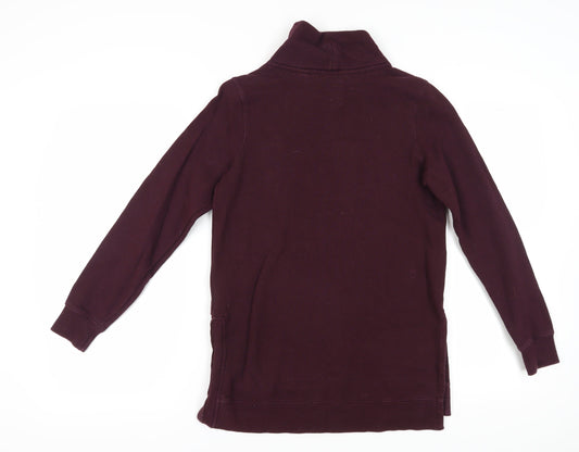 Womens UK Size XS Fatface Red Pullover Sweatshirt