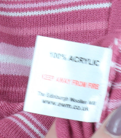 Womens UK Size M Honor Millburn Pink Cardigan Jumper