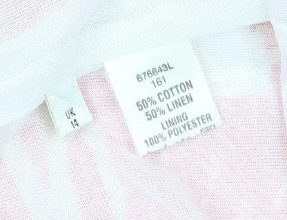 Womens UK Size 14 Viyella A-Line  Skirt
