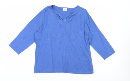 Eastex Women's Blue Pullover Jumper, Size 18
