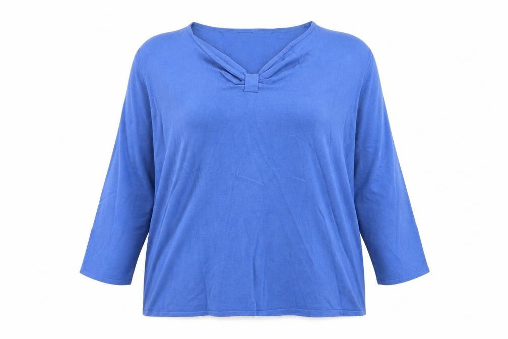 Womens UK Size 18 Eastex Blue Pullover Jumper