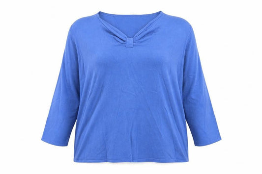 Womens UK Size 18 Eastex Blue Pullover Jumper