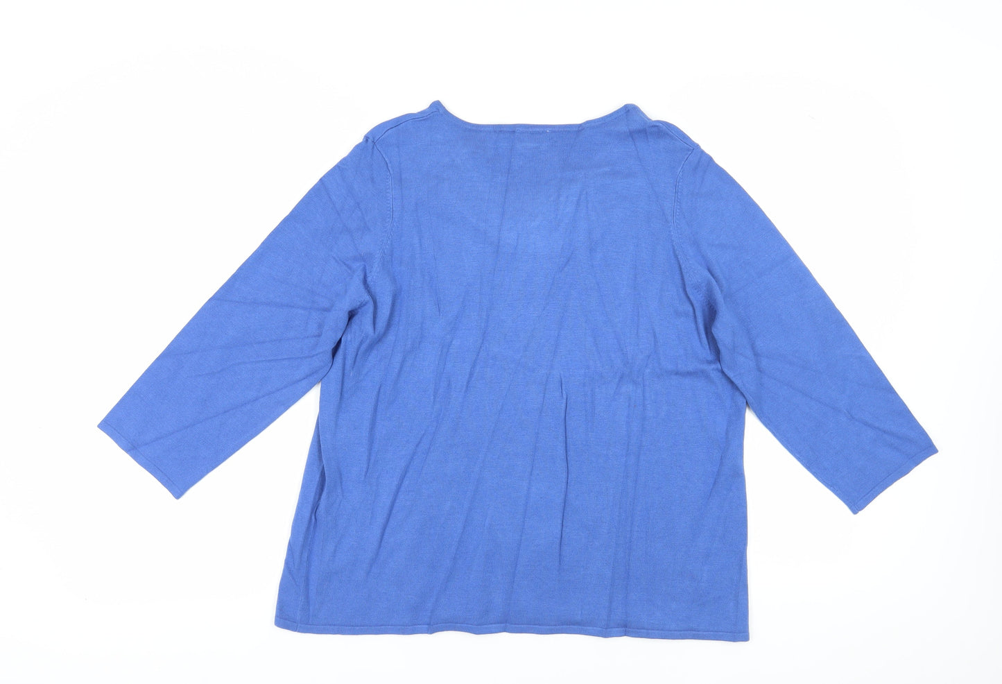 Eastex Women's Blue Pullover Jumper, Size 18