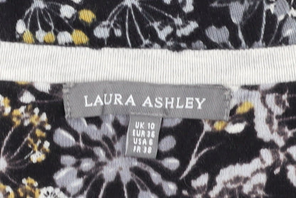 Womens UK Size 10 Laura Ashley Multicoloured Cardigan Jumper
