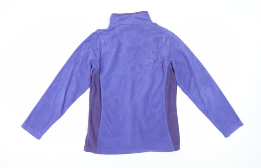 Regatta Women's Purple Pullover Fleece Sweatshirt Size 10