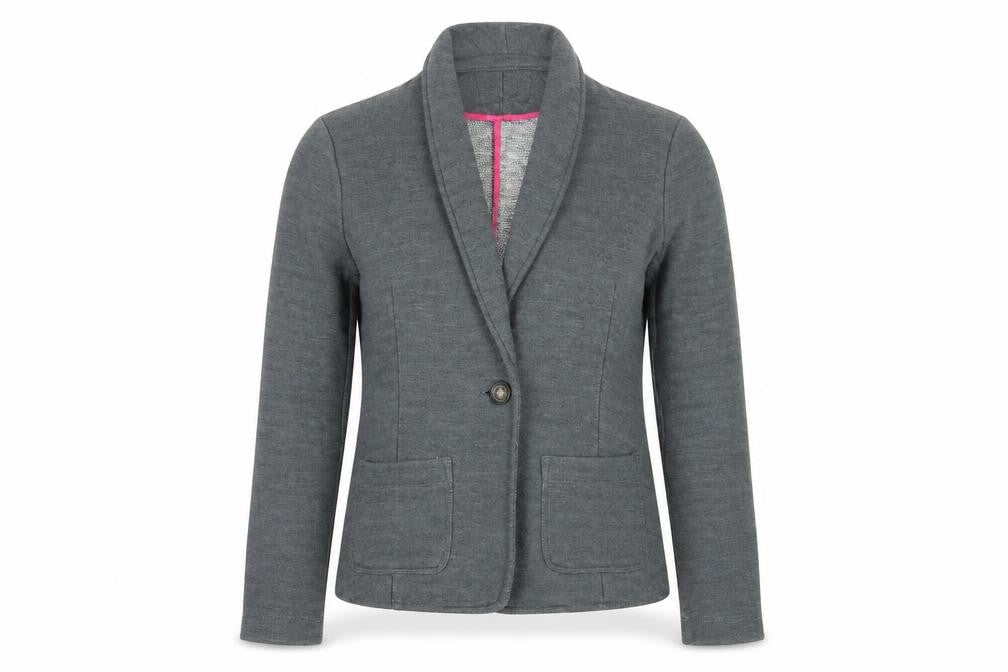 Womens UK Size XS Banana Republic Regular Grey Blazer