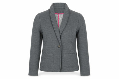 Womens UK Size XS Banana Republic Regular Grey Blazer