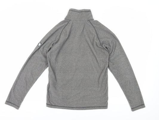 Mens UK Size S Regatta Grey 1/4 Zip Sweatshirt