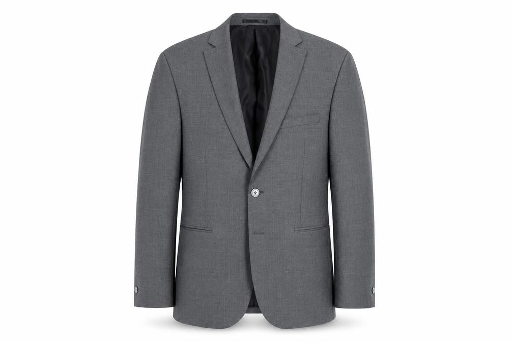 Mens UK Size 40 T.M.Lewin Regular Grey Suit Jacket