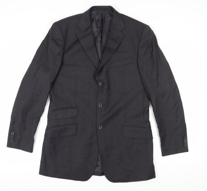 Mens UK Size 40 T.M.Lewin Regular Grey Suit Jacket