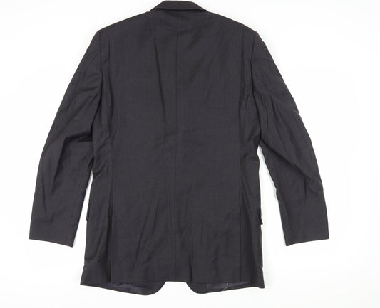 Mens UK Size 40 T.M.Lewin Regular Grey Suit Jacket