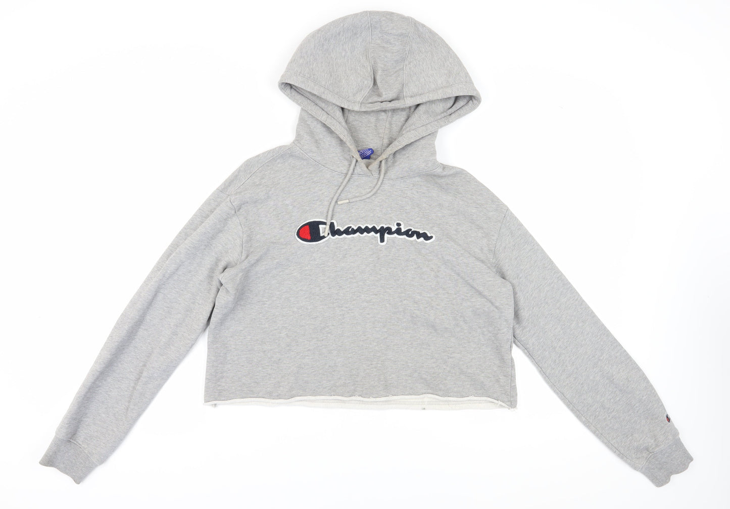 Womens UK Size M Champion Grey Pullover Hoodie