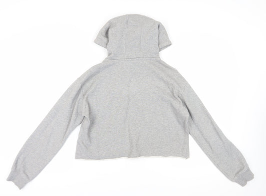 Champion Women’s Grey Pullover Hoodie Medium