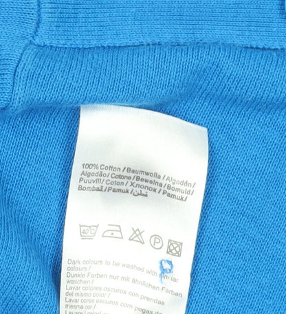 Jack & Jones Men's Blue Henley Jumper M