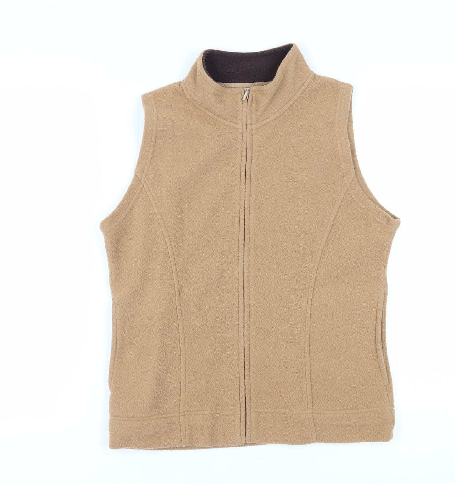 Womens UK Size S EWM Brown Basic Jacket