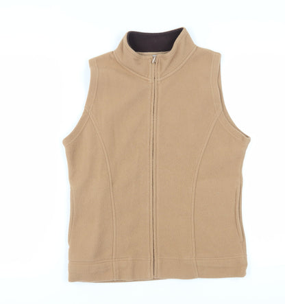Womens UK Size S EWM Brown Basic Jacket
