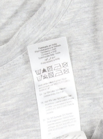Unisex Adults UK Size S Harry Potter Grey  T-Shirt