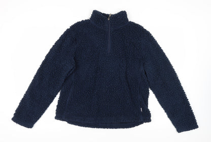 Alpine Spirit Blue Fleece Pullover Sweatshirt L Unisex