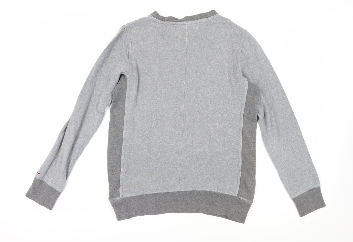 Mens UK Size M Hilfiger Denim Grey Pullover Sweatshirt