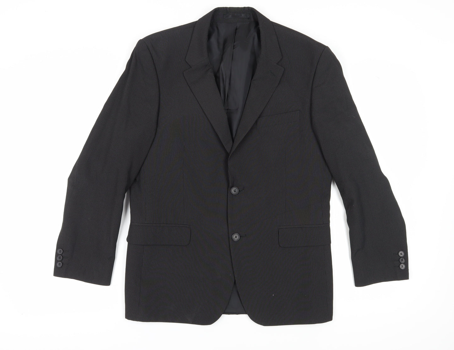 Mens UK Size 40 Thomas Nash Regular Black Suit Jacket