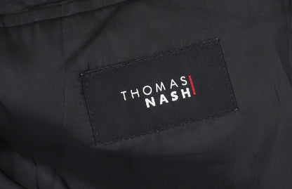 Mens UK Size 40 Thomas Nash Regular Black Suit Jacket