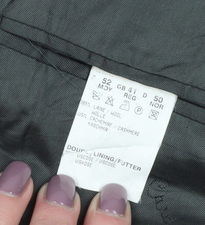 Mens UK Size 41 Pierre Cardin Regular Grey Suit Jacket