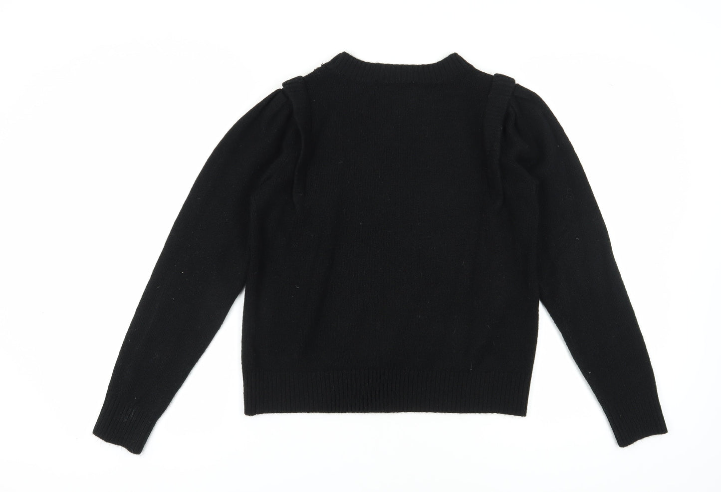 Womens UK Size M DKNY Black Jumper Jumper