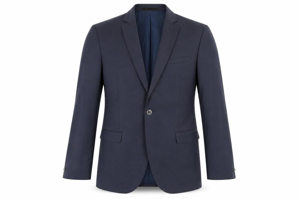Mens UK Size 40 T.M.Lewin Regular Blue Suit Jacket