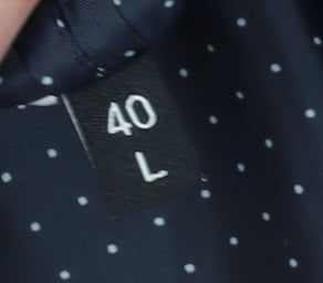 Mens UK Size 40 T.M.Lewin Regular Blue Suit Jacket