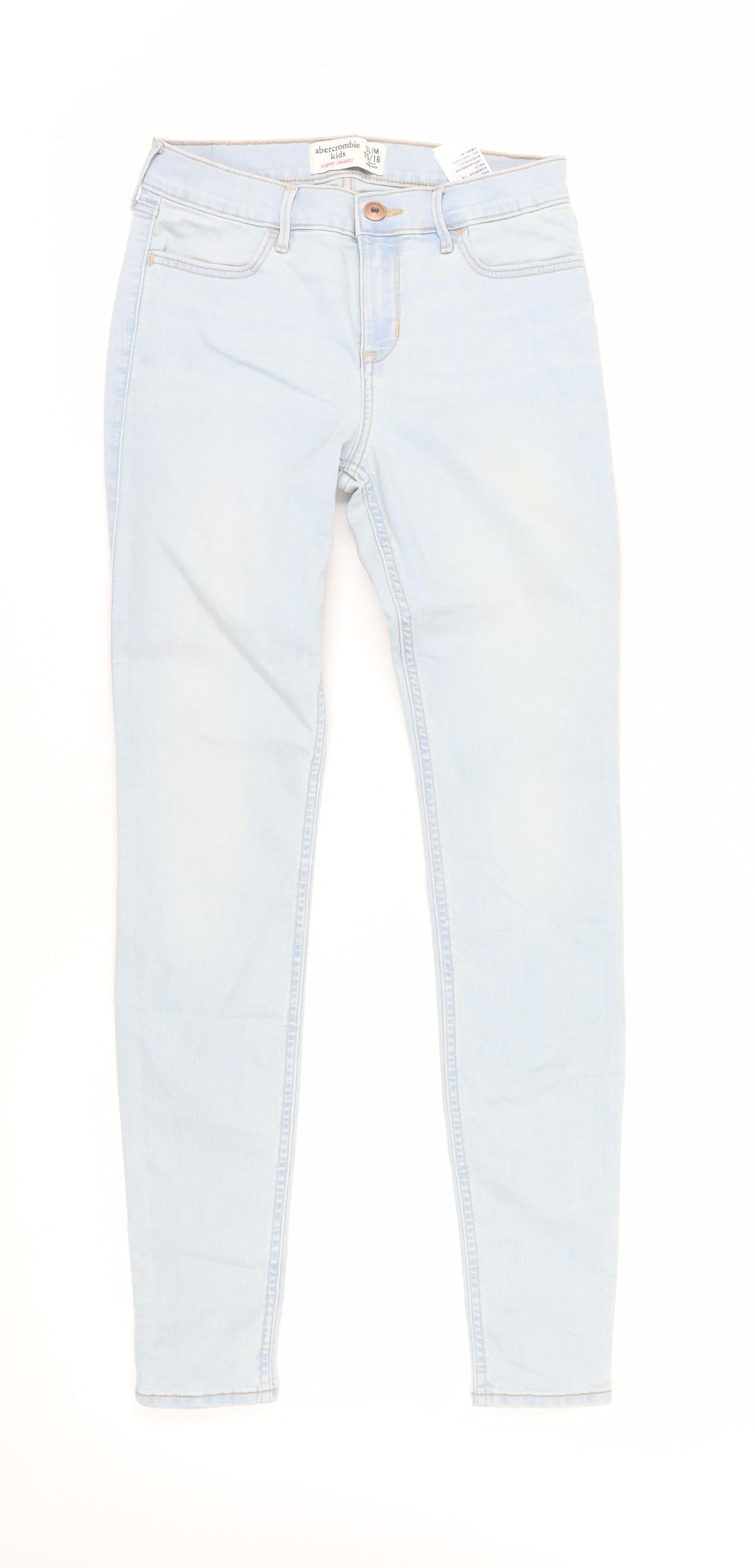 Abercrombie Kids Light Skinny Jeans 15-16 Years Unisex