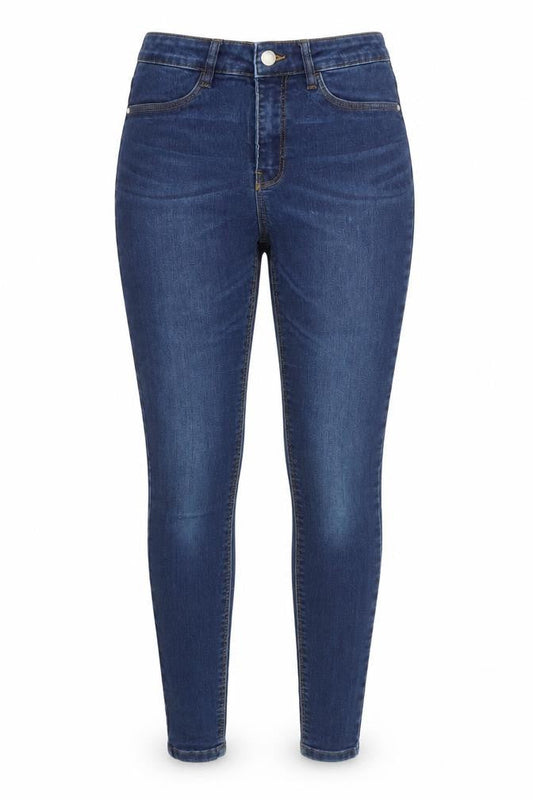 Front view of JDY Denim Women's Blue Jegging M