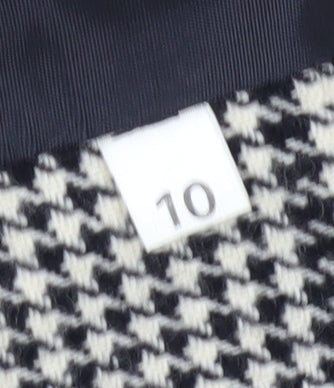 Windsmoor Women's Black Houndstooth Blazer, Size 10