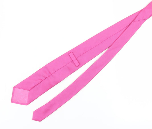 T.M.Lewin Men’s Pink Silk Handmade Tie