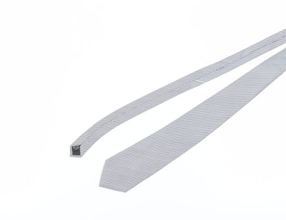 Van Heusen Men's Blue Striped Silk Tie - Elegant Formal Accessory