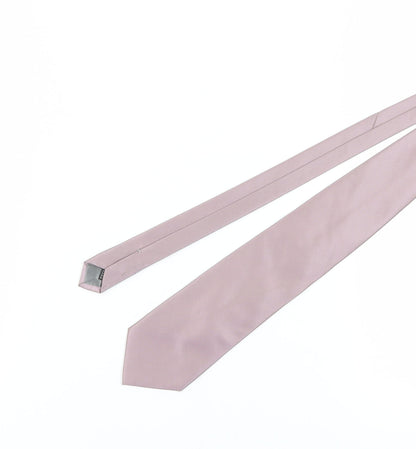 Mens BAUMLER Pink  100 Slim Tie