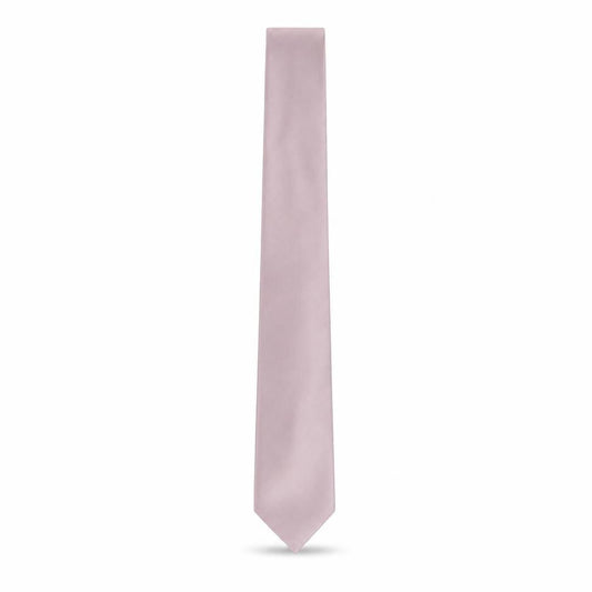 Bäumler Men's Pink Silk Slim Tie One Size